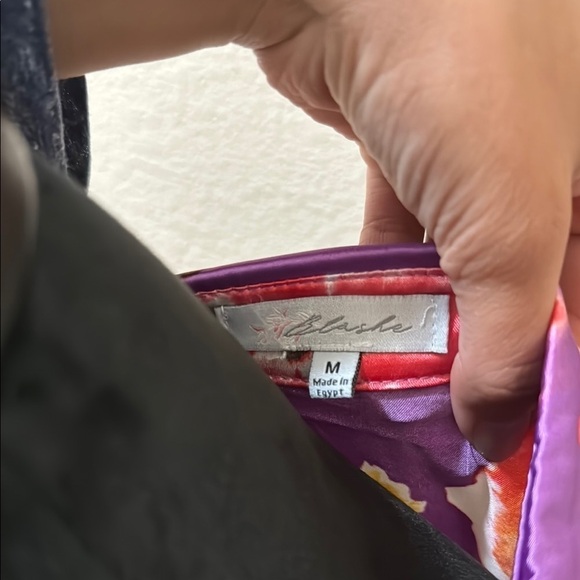 NWT Blashe Floral Purple Women's Top - Picture 2 of 7